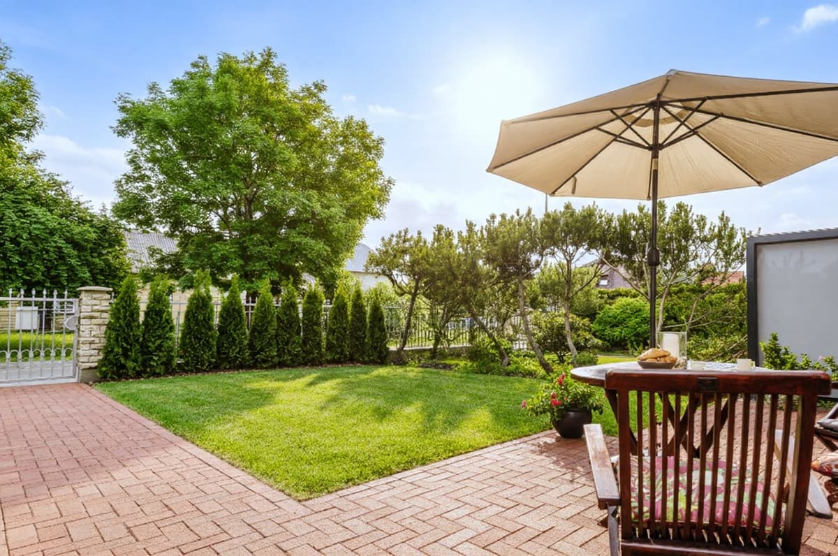 Minimalist bedroom interior